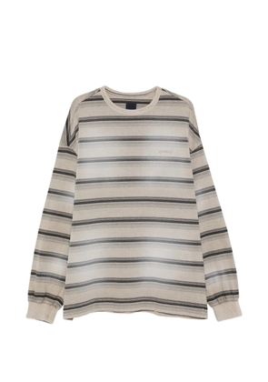 Juun.J striped long-sleeve T-shirt - Neutrals