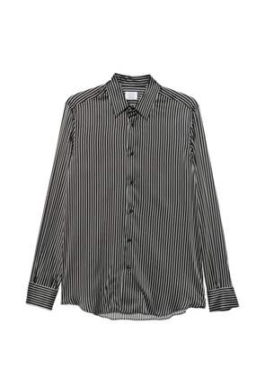 Mazzarelli striped shirt - Black