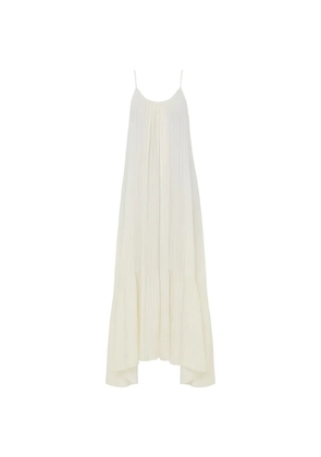 Eleh striped maxi dress - Neutrals