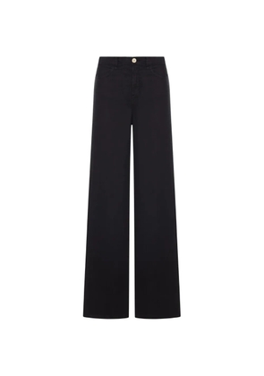 LOIS JEANS Marlene logo-patch belt-loop jeans - Black