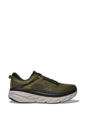 HOKA Bondi 7 textured sneakers - Green