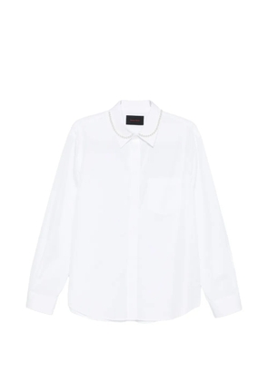 Simone Rocha pearl-embellished shirt - White