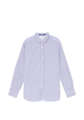 Junya Watanabe MAN striped shirt - Blue