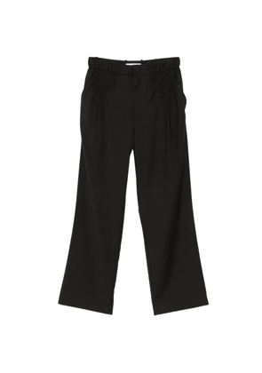 Kiko Kostadinov gathered concealed-fastening trousers - Grey