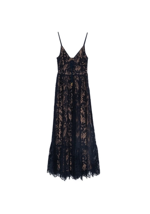 Michael Kors lace V-neck dress - Blue