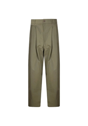 Hed Mayner pleated trousers - Green