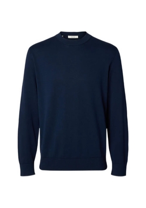 SELECTED long-sleeved sweater - Blue