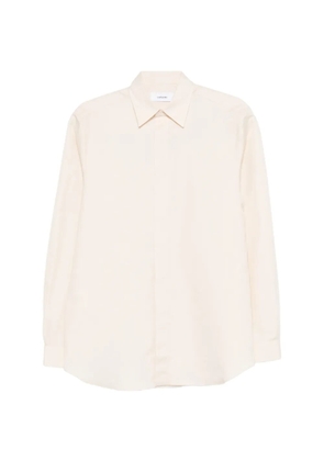 Lardini collared long-sleeve shirt - Neutrals