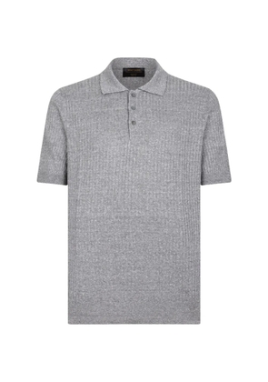 Gran Sasso short-sleeve polo shirt - Grey