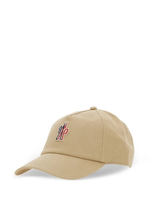 Moncler Grenoble logo-patch baseball cap - Neutrals