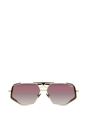 Cazal geometric-frame sunglasses - Gold