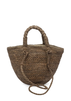 IBELIV Arona raffia tote bag - Brown