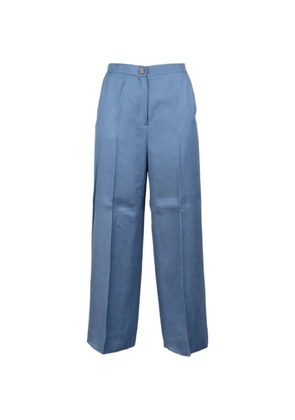 Marella Emme buttoned trousers - Blue