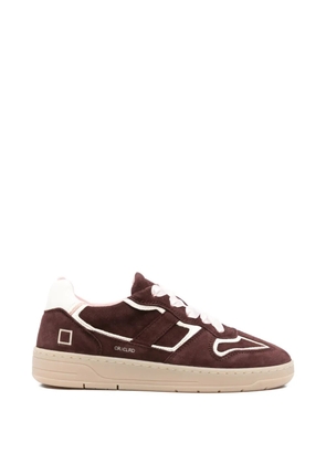 D.A.T.E. Court 2.0 colored sneakers - Brown
