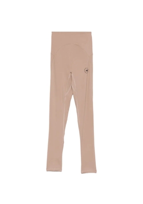 adidas by Stella McCartney high-waisted performance trousers - Neutrals