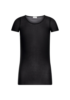 Roberto Collina ribbed T-shirt - Black