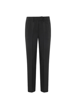 Federica Tosi pressed-crease trousers - Black