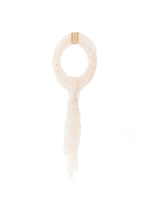 Rosantica pearl multi-strand necklace - White