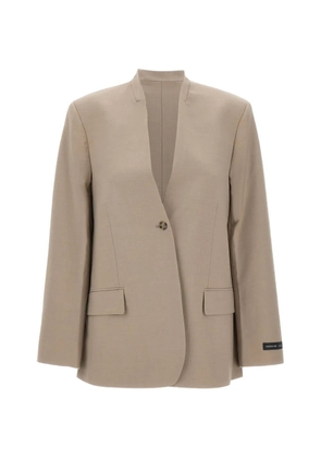 HERSKIND single-button blazer - Neutrals