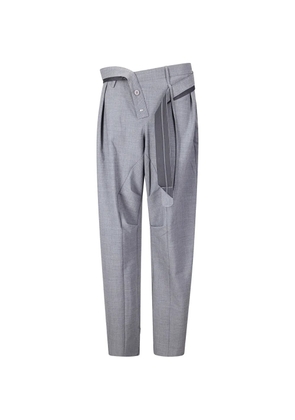 Ottolinger strapped baggy trousers - Grey