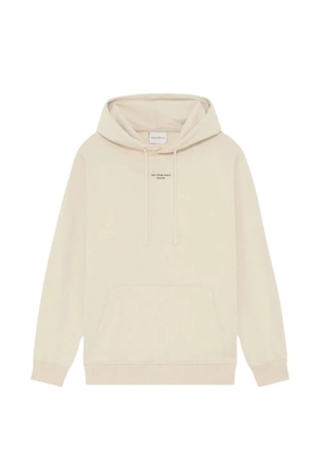 Drôle De Monsieur logo-print hoodie - Neutrals