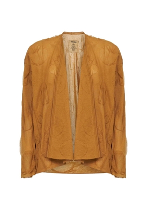 Uma Wang oversized polka-dot cardigan - Neutrals