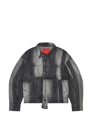 Eckhaus Latta patchwork jacket - Black