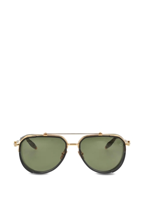 Akoni Echo pilot-frame sunglasses - Black