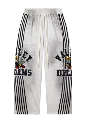 Vale Forever Anthem striped track pants - Grey
