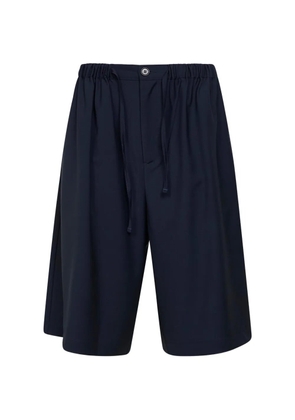 ROSE BURRITO drawstring shorts - Blue