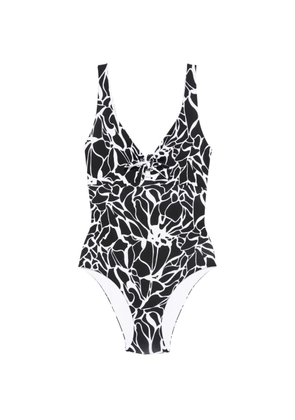 Fisico knot-detail swimsuit - Black