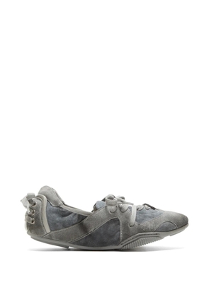 Acne Studios laced panelled sneakers - Grey