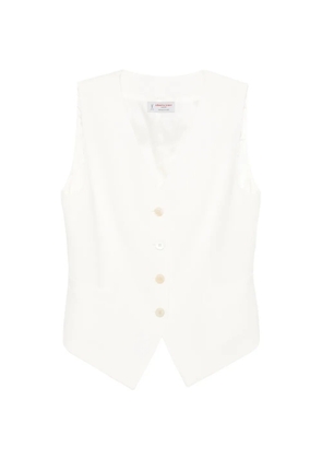 Alberto Biani buttoned waistcoat - Neutrals