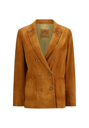 Valstar double-breasted pocket blazer - Neutrals