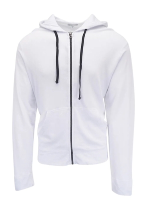 James Perse zip-up hoodie - White