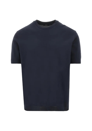 Herno short-sleeved T-shirt - Blue