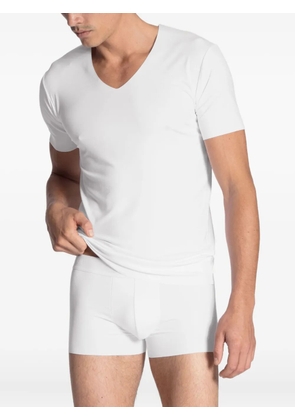 CALIDA V-neck short-sleeve T-shirt - White