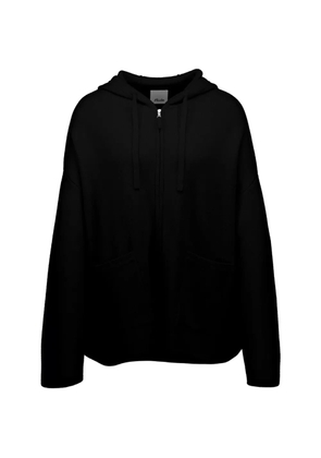 Allude zip-up hoodie - Black