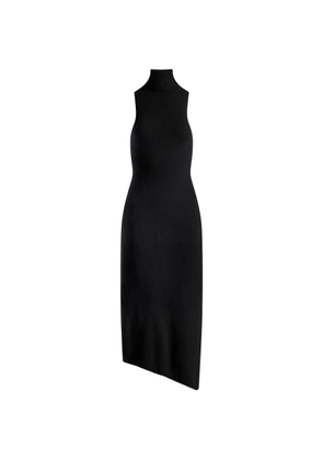 Circus Hotel turtlemeck sleeveless dress - Black