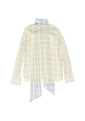 Acne Studios check-pattern shirt - Neutrals