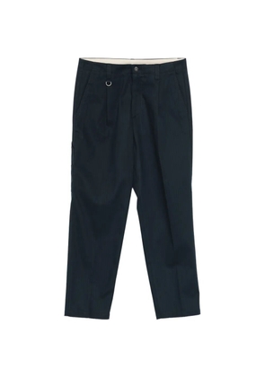 Paolo Pecora belt-loops trousers - Blue