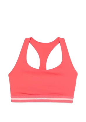 Calvin Klein racerback striped performance top - Pink