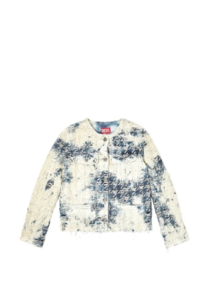 Diesel frayed jacket - Blue
