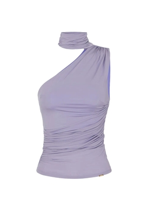 Elisabetta Franchi draped blouse - Purple