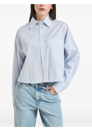 Weekend Max Mara Eden striped pocket shirt - Blue