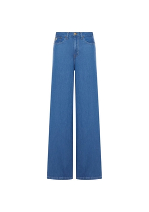 LOIS JEANS Marlene logo-patch jeans - Blue