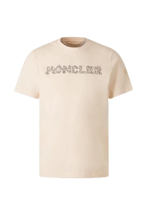 Moncler graphic round-neck T-shirt - Neutrals