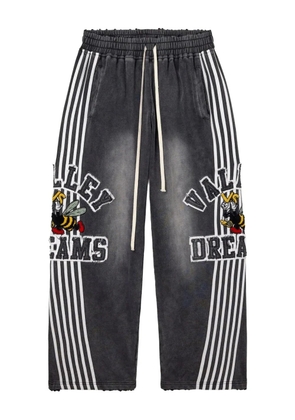 Vale Forever Anthem striped track pants - Grey