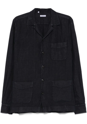 Boglioli linen overshirt - Blue
