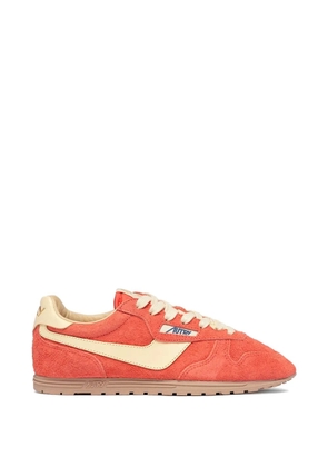 Autry Windspin suede leather sneakers - Orange